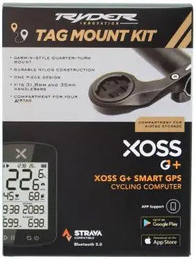 RYDER Innovation Tag Outfront Mount Xoss Comp G+ GPS Kit