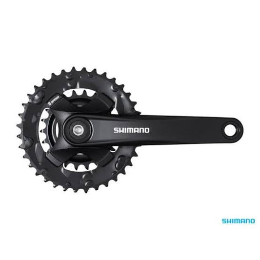 Shimano FC-MT101 2×9 Speed Crankset Double Chainring 36-22T