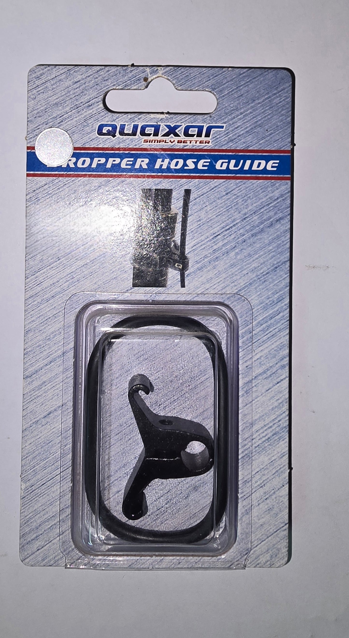 Quaxar dropper hose guide