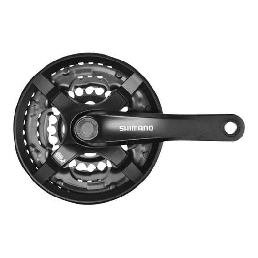 shimano fc-ty501 3x8/7/6 speed 175mm crank